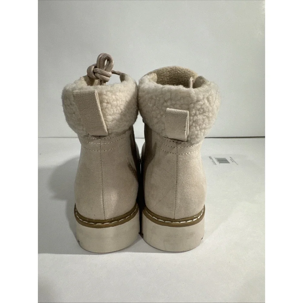 Sonoma Boots Women's 7 Margarita Cream Hiking Ortholite Scotchgard Protector - Picture 2 of 16